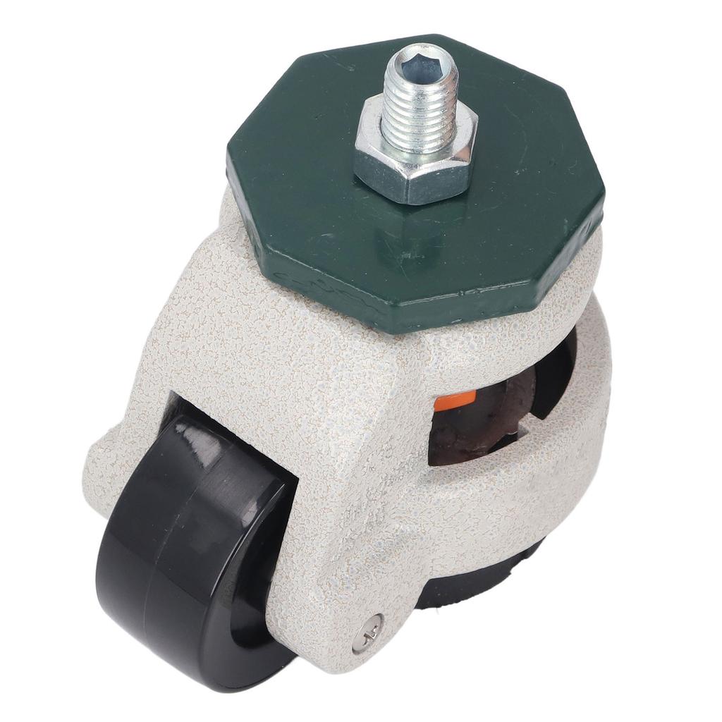 Nivellierfußrolle M12 Schwerlast Verstellbar mit Ratschengriff für Werkbank Maschinenausrüstung 51mm AD