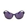 Ladies Purple Round Sunglasses Sp0021 82y