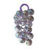 Acrylic Grape Bunch Keychain: Cute Couple Bag Charm & Creative Car Keyring for Women
