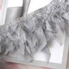 50Pcs Turkey Feather Fire Piece Feather Cloth Edge, Skirt Lace Feather Wall Feather Light Diy Dance Suit Decorative Materials