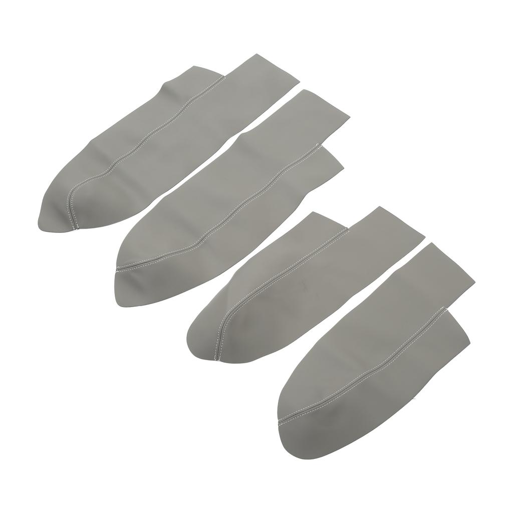 4PcsSet Car Front Rear Door Panel Armrest Cover Microfiber Leather Replacement for CRV