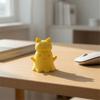 3D Print Ornaments, Cat Ghost Shape, Add Halloween Atmosphere Desktop Decoration, Figurine for Home Office