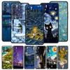 Retro Van Gogh Oil Painting Case For Oppo Reno8 Reno7 Reno6 Pro A54 5G Find X6 X5 A53 A52 A9 A15 A95 A17 A16 A76 A74 A57 Cover