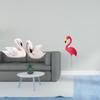 Resin Swan Bird Figurines Sculpture Cake Topper Home Office Living Room Christmas Ornament Yard Art