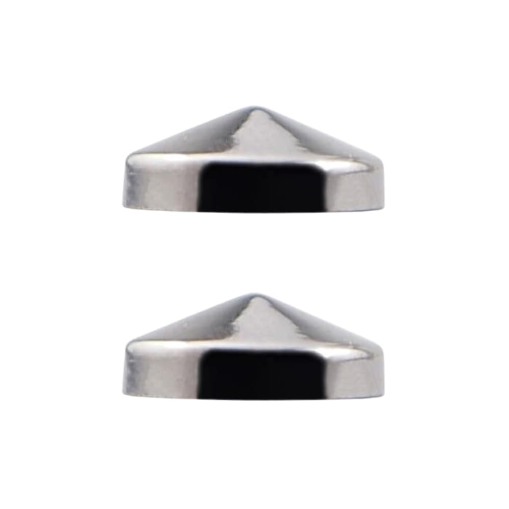 

Peak Pine Germanium Beads, Made in Japan, Rounded, Flat Shape, Trial Set of 2, Solid Wood, Takachiho Metal/GE-5K-2