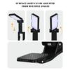 Rechargeable Book Light LED Clip Reading Light 180°Foldable,Portable Clip On Reading Lamp 3 Colors Eye Protection Desk Lamps