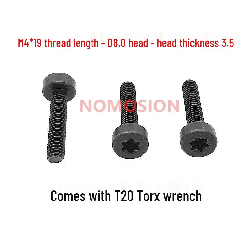 12.9 Level Fine Adjustment Reaming Head Holder with Side Lock and Torx Screws (M3, M3.5, M4)