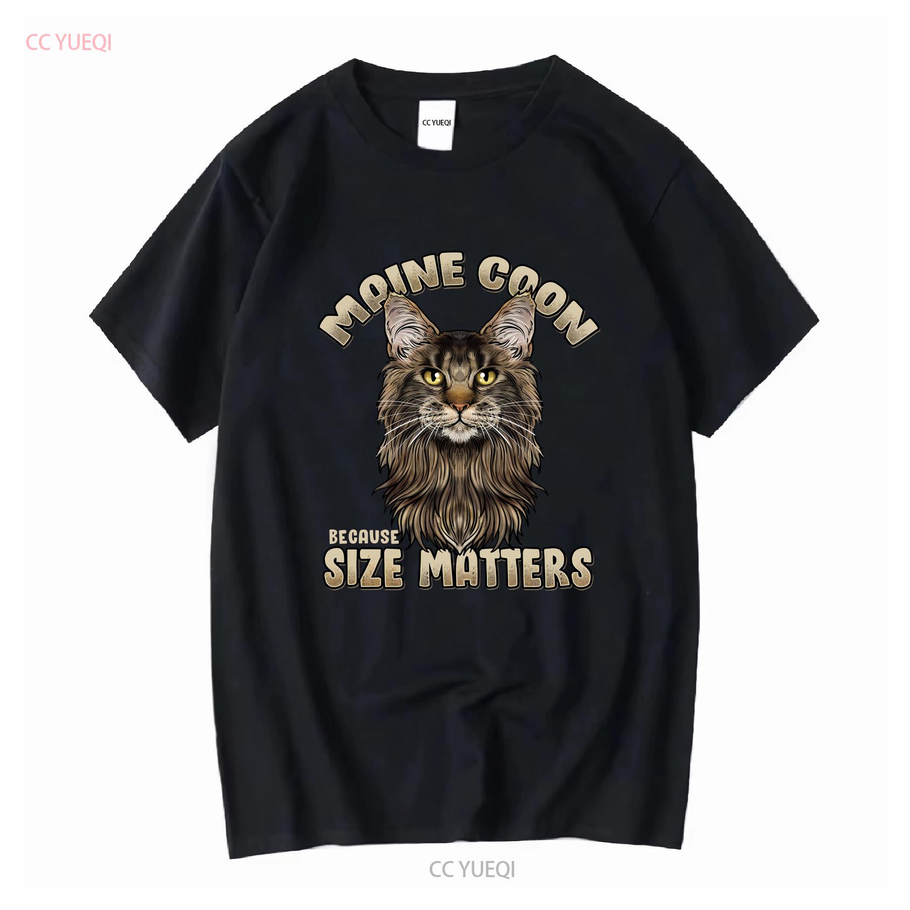 

Maine Coon Cat Classic T Shirt S 5Xl long or short sleeves vintage Washed graphic Breathable Top For Everyday Wear Versatile 4XL