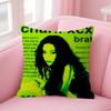 Singer CCharli XCX BRAT  Cushion Cover 30x50 Polyester Sofa Cushions Decorative Throw Pillows Home Decoration Pillowcover