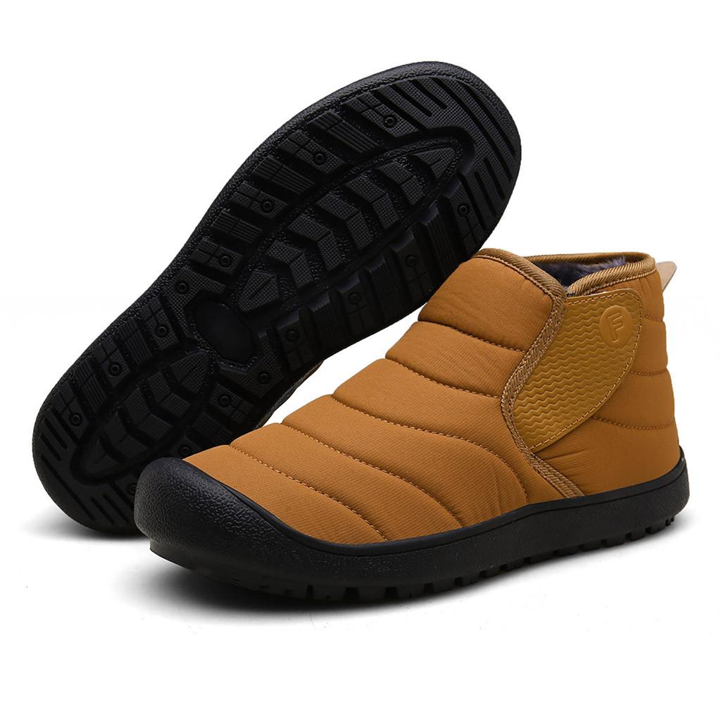 Fashion Men's Plus Velvet Warm Outdoor Sports Shoes Waterproof Snow Cotton Boots