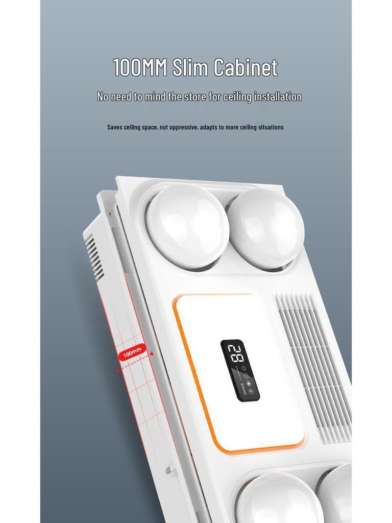 Shanghai Shenhua Yuba Integrated Ceiling LED Light & Warm Exhaust Fan for Bathrooms