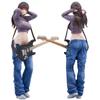 Lovely Guitar Sisters Mei Mei Anime Figure PVC Action Figure Collectible Model Doll Toys Gifts 23cm