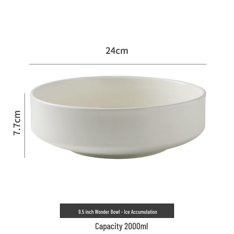 Nordic Style Ceramic Deep Serving Bowl