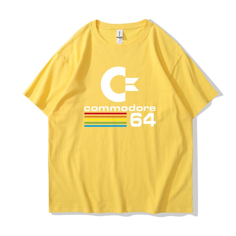 Spring and Summer's 2D Printed Round Neck Short Sleeved Men's and Women's T-shirts