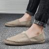 Canvas Shoes 2025 Summer New Chinese Style Fisherman Shoes Men's Fashion Trend Casual Versatile One Pedal Lazy