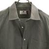 Givenchy 90s Made In Japan Old Long Sleeve Cotton Shirt 48 Gray Men's Used