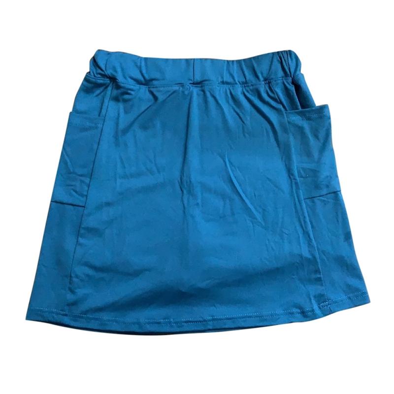 Women's Culottes Solid Color Pocketed Athleisure Pants Short Skirt