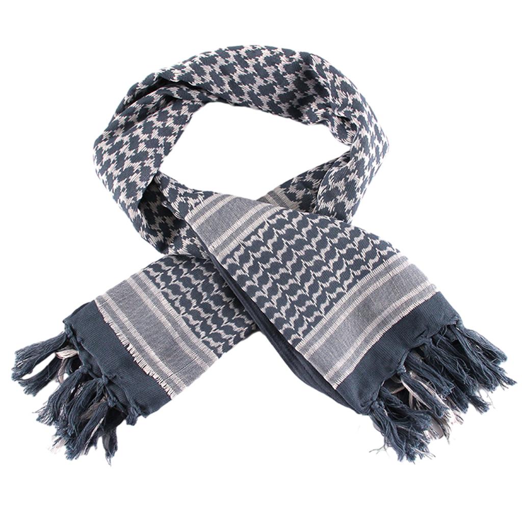 Camouflage Color Arab Scarf Outdoor Enthusiasts Kerchief Multi Purpose Arabian Scarf for Male Outdoor Dustproof Props