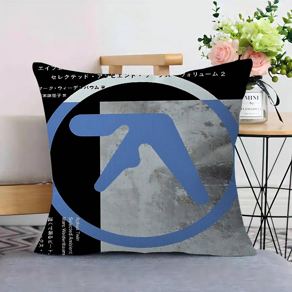 Singer AAphex TTwin Pillowcase Toon Gift Cushion Cover Bedroom Home Sofa Chair Seat Decor Pillow Case