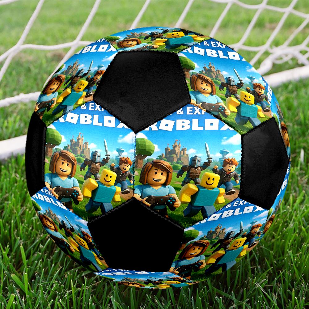 Roblox Theme Size 5 Soccer Ball, Suitable for Both Indoor and Outdoor Matches, a Gift Suitable for Everyone.