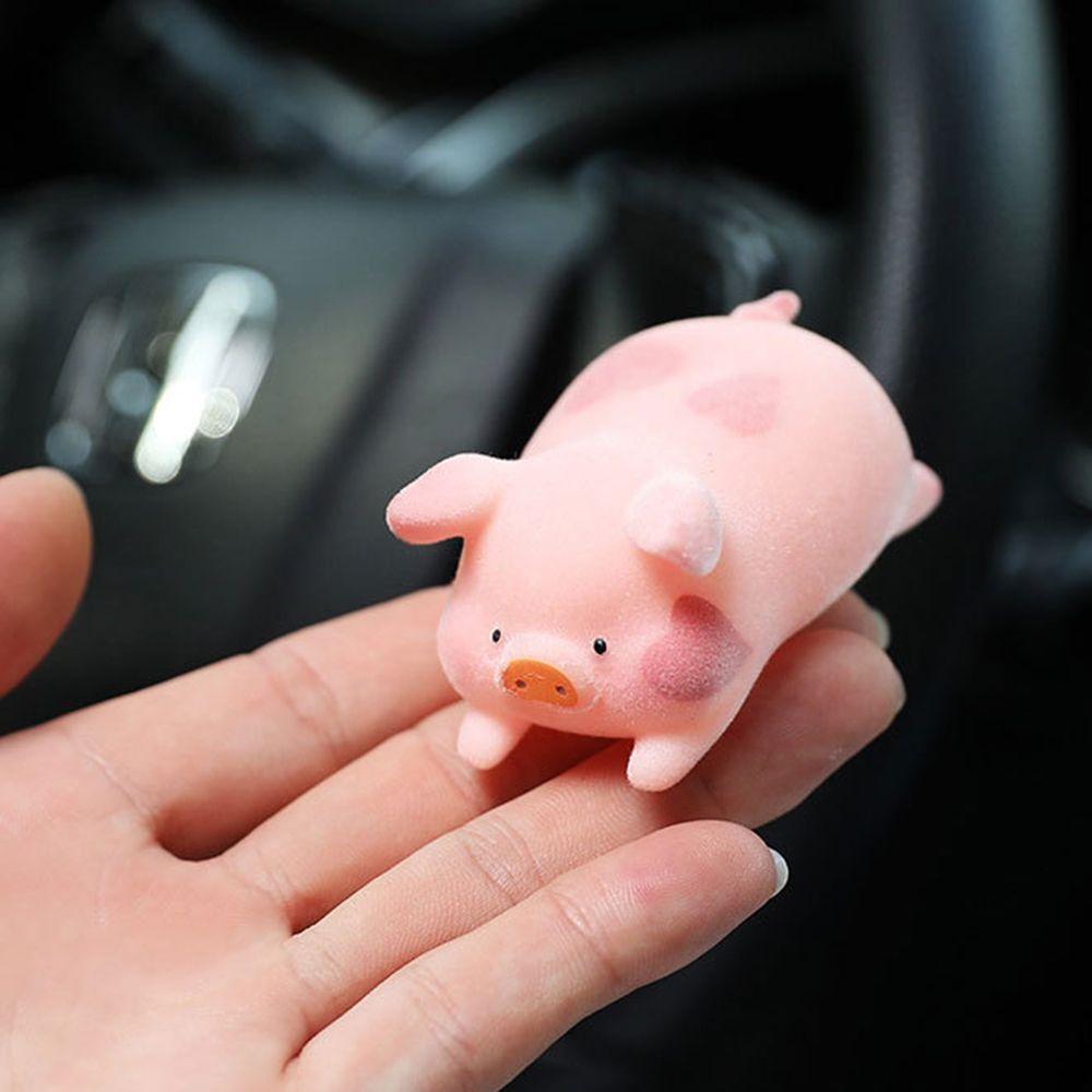 Cute Ornament Funny Car Decoration Dashboard Pink Pigger Ornament Lucky Piggy Hanging Car Pendant Pig Car Decoration