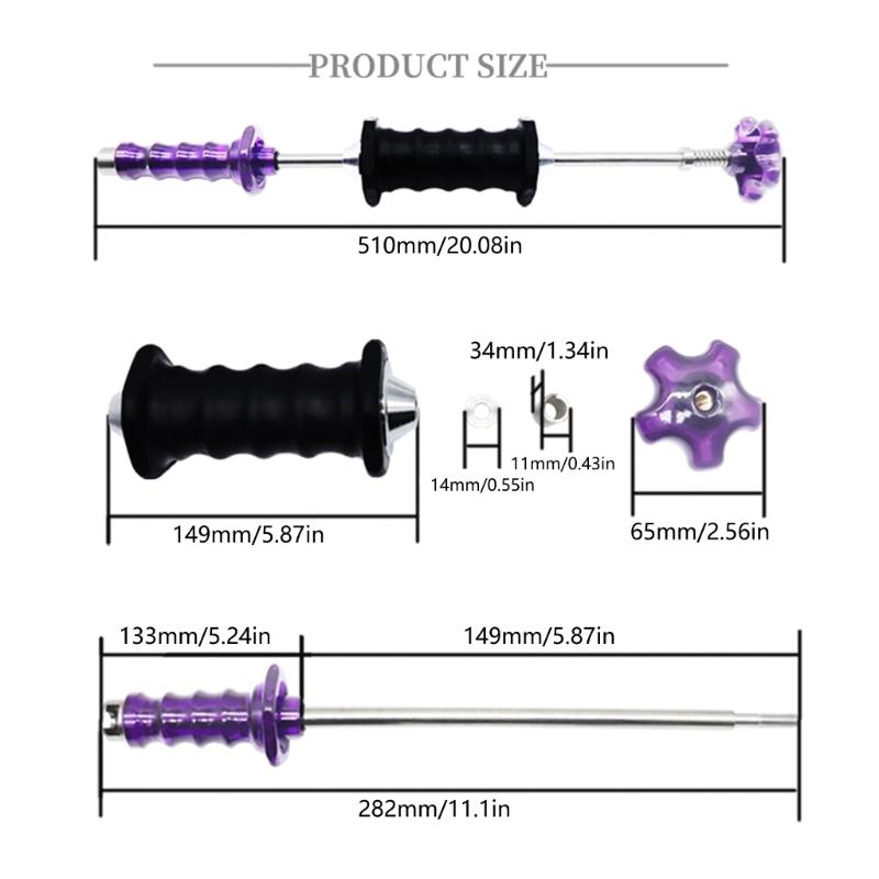 Adjustable Slide Hammer Dent Repair Tools Dent Puller Remover Auto Body Dent Removal Hammer Damage Dent Puller Tool