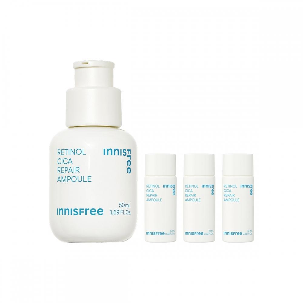Innisfree Retinol Cica Repair Ampoule 50ml + 10ml X 3