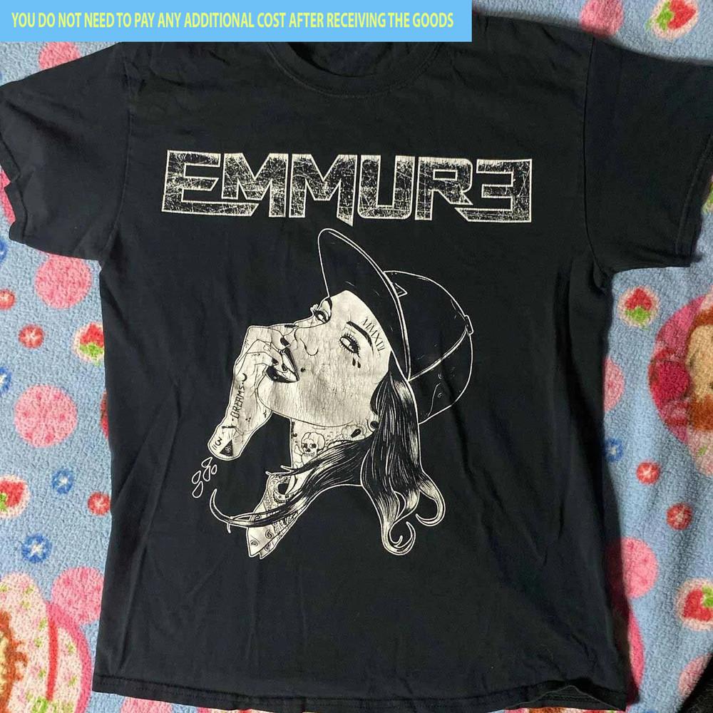 Rare Emmure Band Hindsight Short Sleeve Black S-5XL Shirt AA621 Unisex T-Shirt S
