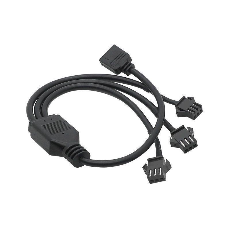 5V 3-Pin/12V 4-Pin RGB zu Flugzeug-Stecker/Buchse Adapter Verlängerungskabel