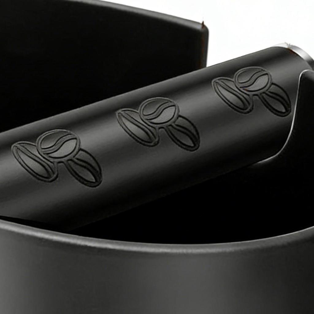 Coffee Knock Box For Grind Waste Grounds Dump Anti-slip Pad Shock-Absorbent With Removable Bar Espresso Maker Cafe  Tools