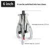 3" 4" 6" inch Heavy Duty Three-jaw Puller 3 Legs Bearing Removal Tool Hub Auto Gear Puller Triangle Small Puller