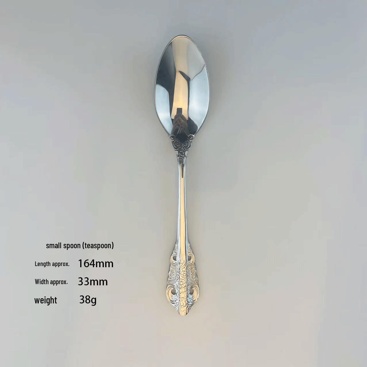 

Набор столовых приборов из нержавеющей стали Французского королевского двора: Столовые ложки, ножи и вилки высокого класса