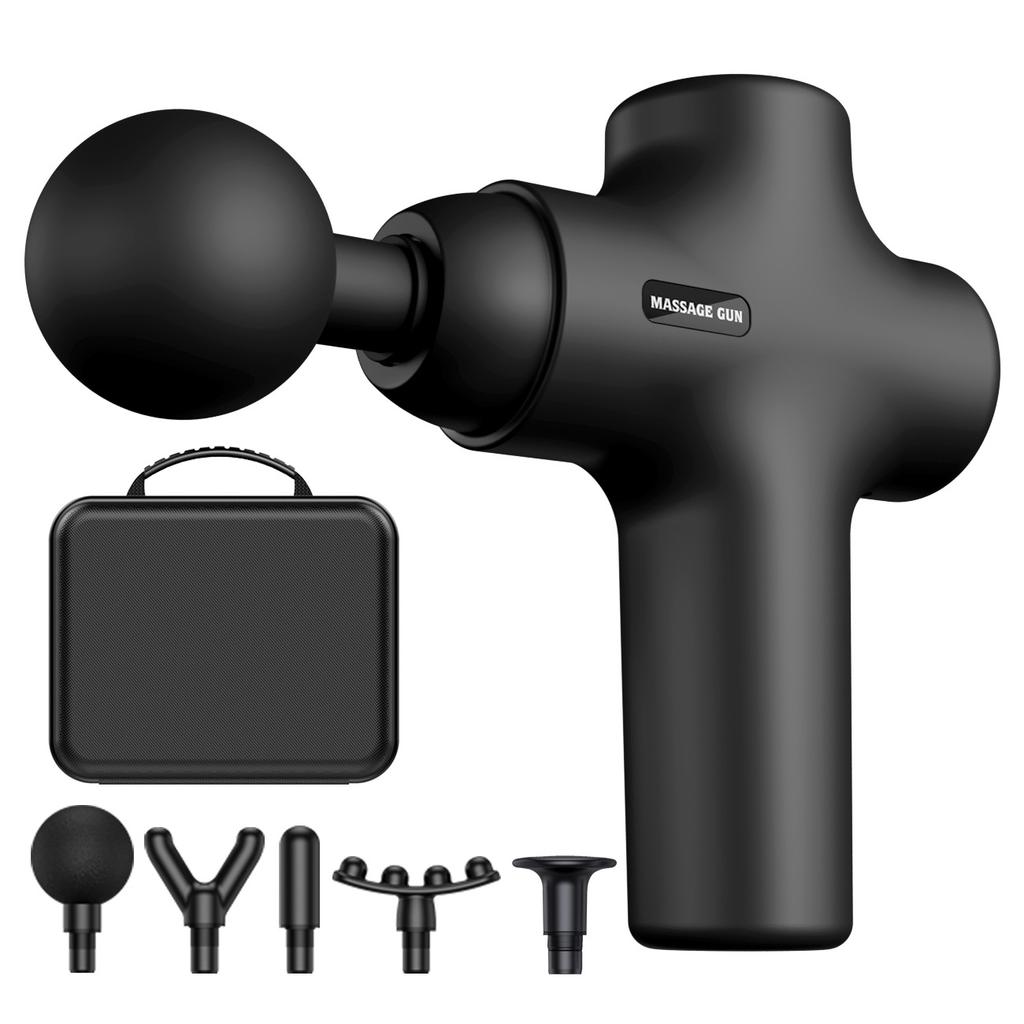 Multi Functional Electric Fascia Gun Convenient Brushless Home Professional Yoga Fitness Muscle Relaxation Vibration Massager