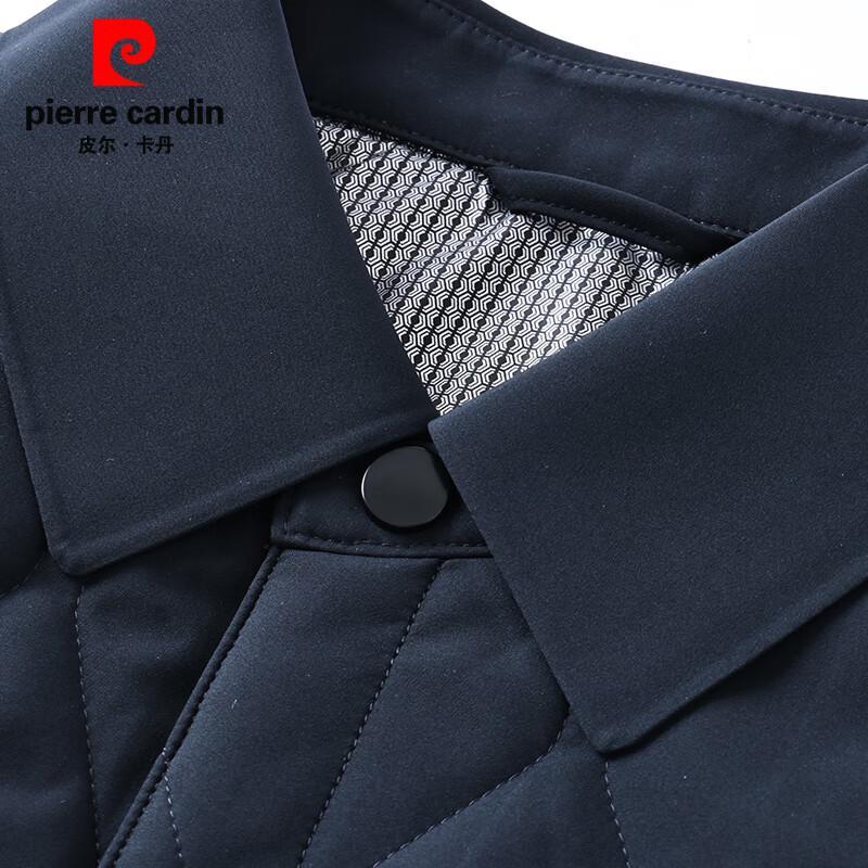 Pánská bavlněná zimní bunda s klopami Pierre Cardin