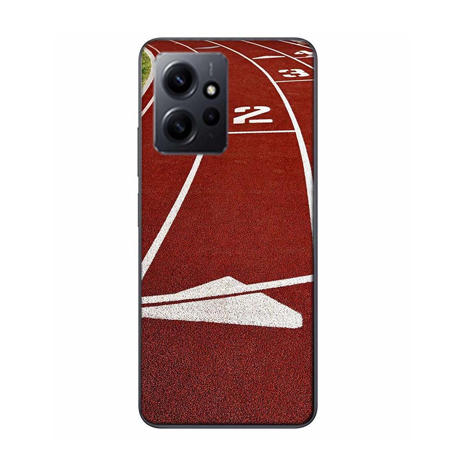 

Track And Field Track Phone Case For Redmi Note 14 15 Pro 5G 13 12 Pro Plus 11 11T 11E 11S 10 Pro 10S 9 9S Cover Cell Clear TPU Redmi Note 14 4G