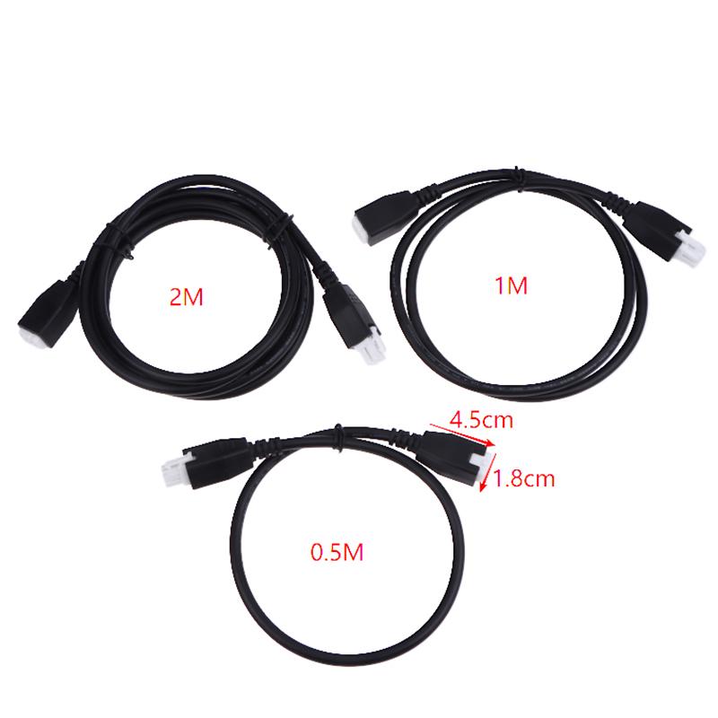 Electric Stand Up Sit Desk Extension Cable 0.5/1/2 Meters Motor Cable Multi-core Connecting Cable Power Cable