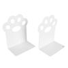Metal Bookends Cartoon Cat Claw Decorative   Desk Magazine Book Ends for Home School  