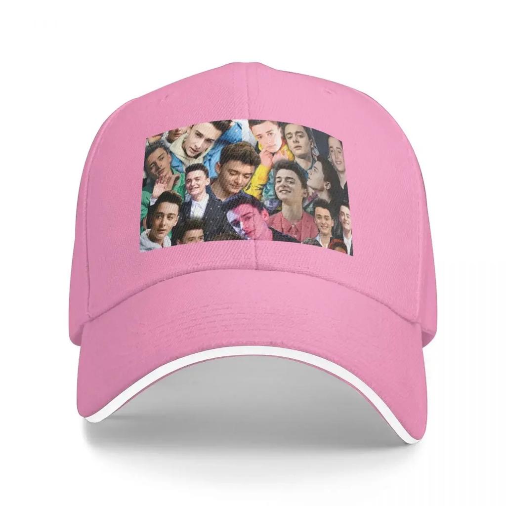 noah schnapp collage Baseball Cap Winter hat Luxury Unisex Hat Hat Luxury Brand Anime Unisex Womens