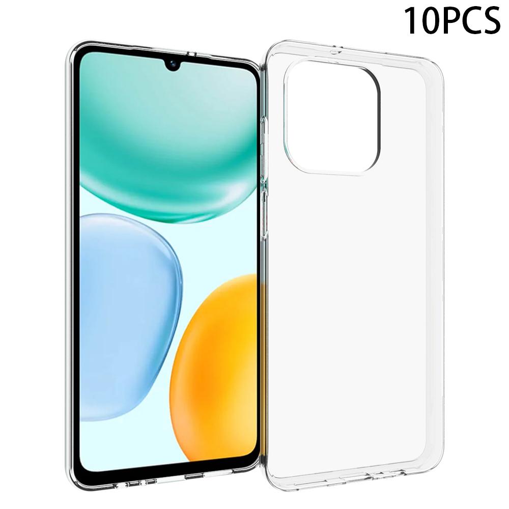 

10Pcs / Pack Phone Case For Honor X5c 4G / X5c Plus 4G / Play10A 4G Watermark Free TPU Protective Clear Phone Cover