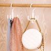 Four-claw Rotating Hook No Punching Bag, Tie, Silk Scarf, Scarf, Hanger Kg Load-bearing Plastic Storage Hook
