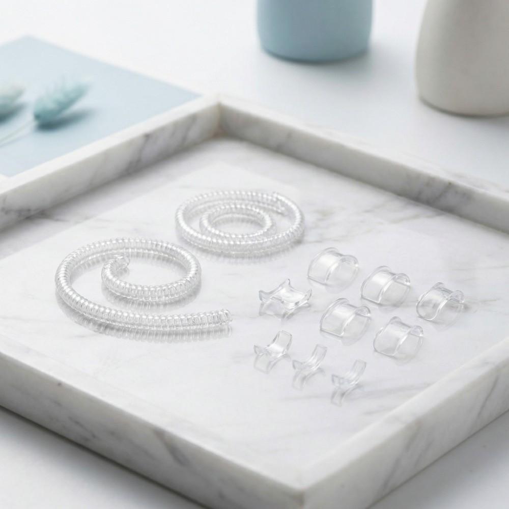 15/26Pcs Silicone Ring Guards for Loose Rings Invisible Design Ring Tighteners Ring Spacers Unisex