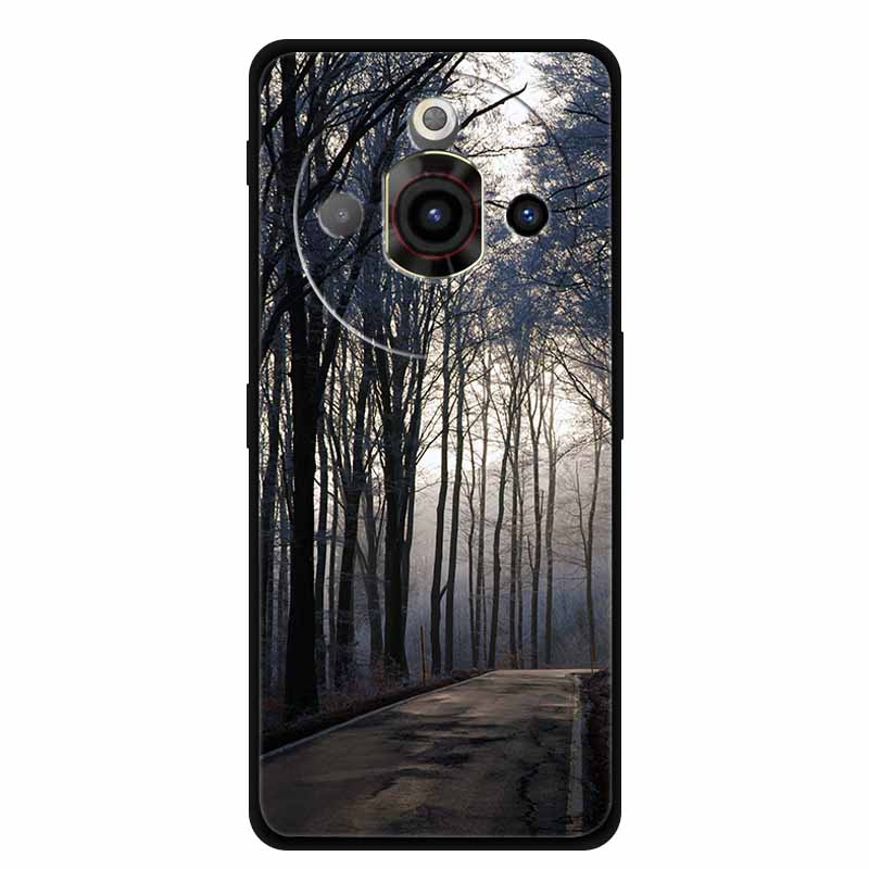 For NUBIA Focus Pro 5G Case Original Soft Silicone TPU Phone Cases Back Cover For NUBIAFocus Pro Fashion Planet Protective Coque