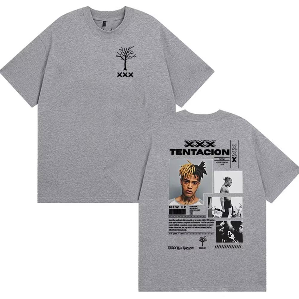 Rapper XXXTentacion Tour Album 2026 Graphic T Shirt Men Women Hip Hop Gothic Short Sleeve T-shirt Lightweight & Breathable for Cool Summer Outfits