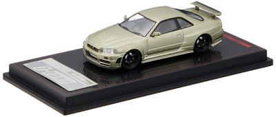 Ignition Model Scale Nismo R34 Green Metallic 1/64 GT-R Z-Tune (Finished Product)