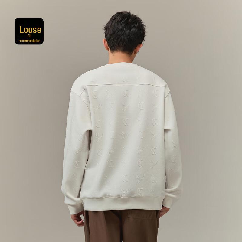 Cabbeen Men's Monogram Jacquard Sweatshirt