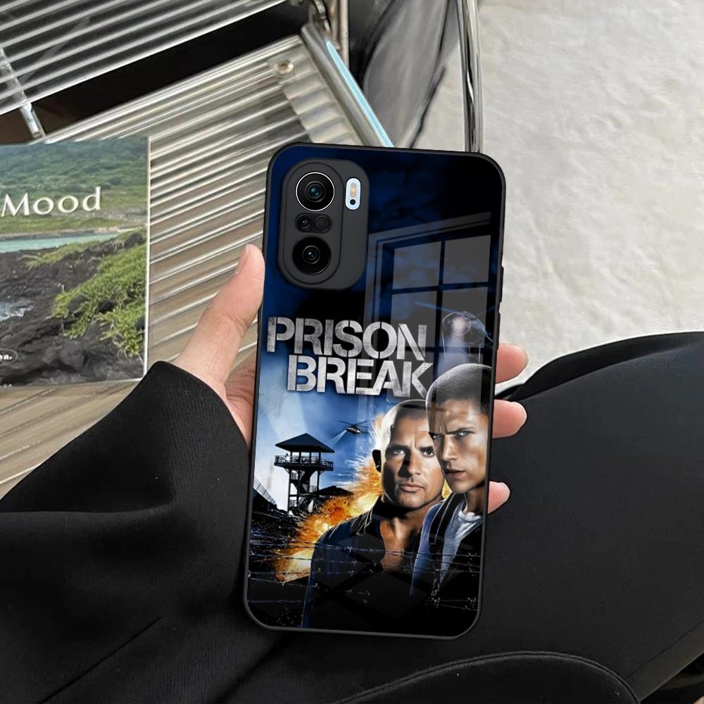 

Prison Break TV Series Phone Case for Xiaomi Redmi Note 14 13 12 11 Ultra Pro Lite 5G toughened glass Cover Redmi Note 13ProPlus