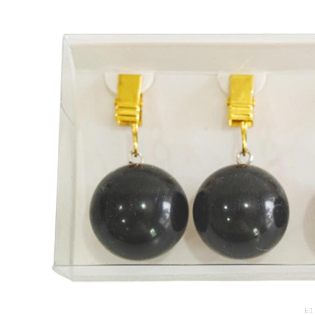 Zestaw 4 ciężarków do stołów wodnych, marmur, zewnętrzne akcesoria obiadowe