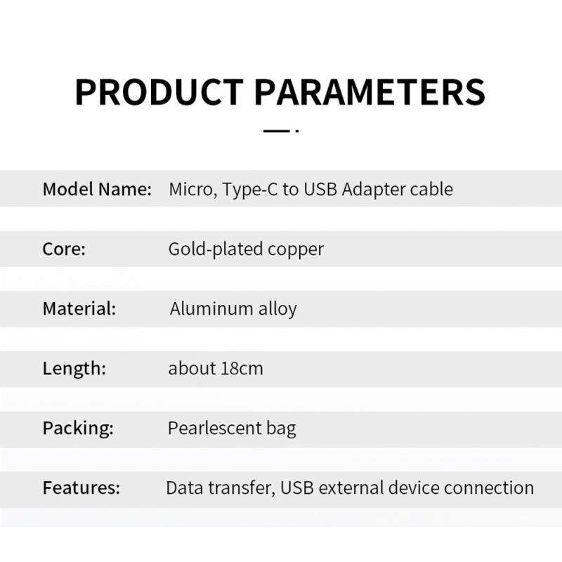 Typ-c Android Zwei-in-eins OTG Android USB 3,0 U Disk Adapter Kabel Handy Ladekabel USB Kabel