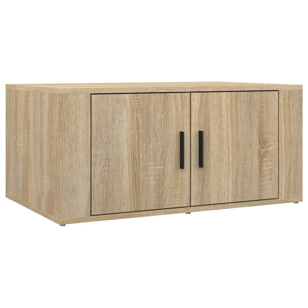 Vidaxl Stolik Kawowy, Dąb Sonoma, 80X50X36 Cm Materiał Drewnopochodny