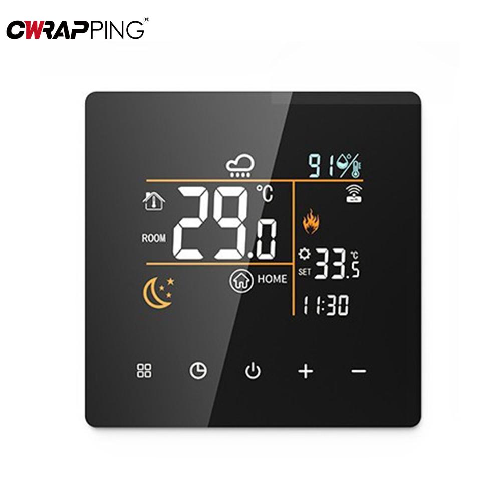 Warm Floor Thermostat Tuya WiFi 3A 16A 25A Electric Gas Boiler Water Heating Temperature Controller Intelligent Accessories